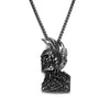 Spiky Skull Stainless Steel Biker Necklaces