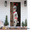 Cocker Spaniel Christmas Cover Door LH