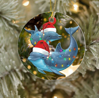 Dolphin Ornament LH