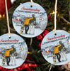Snowboarding Partners For Life Ornament LH