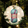 Crocheter Gift Crochet Ornament LH