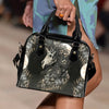 Unicorn Skull Leather Shoulder Bag 003 - designfullprint