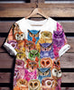 Owl Tshirt Owl Shirt Mens Owl T Shirts For Ladies T-Shirt