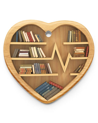 Lifeline Bookshelf Christmas Ornament LH