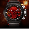 Skull Sport with Big Dial Male Casual Quartz Watch - designfullprint