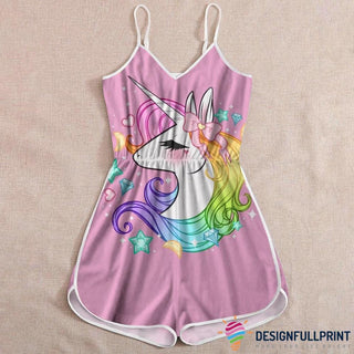 Unicorn Romper Rompers For Women LH Romper Dress Sexy Rompers Summer Rompers Unicorn Gifts