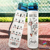 Gift For Christian Why You All Tryin To Test The Jesus In Me Jesus Cross Personalized Water Track Bottle NHD