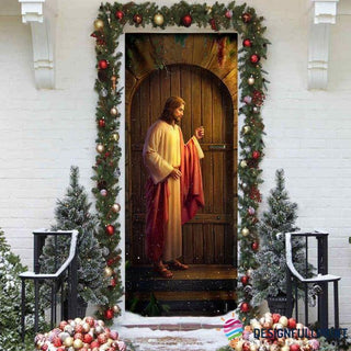 Gift For Christian Jesus Christ Christmas4 Door Sock LH