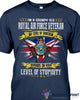 Gift For Veteran Lover Gift For Army Gift For Air Force T Shirt LH US Air Force Shirt A Grumpy Old Air Force Veteran