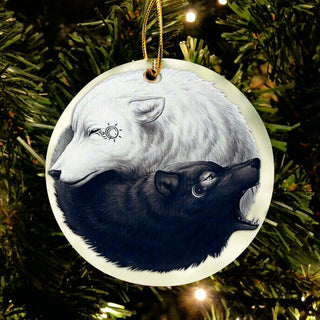 Gift For Wolf Lover Wolf Ornament LH