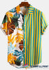 Striped Hawaiian Shirt LH Aloha Shirt Hawaiian Outfit For Men Hawaiian Shirts For Women Hawaiian Shirts For Men