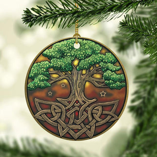 Tree Of Life Ceramic Ornament LH