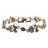 Vintage Punk Style Bronze Skull Summer Bracelets
