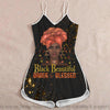 Black Pride Black Beautiful Brave And Bless Rompers For Women LN Black And Proud 365