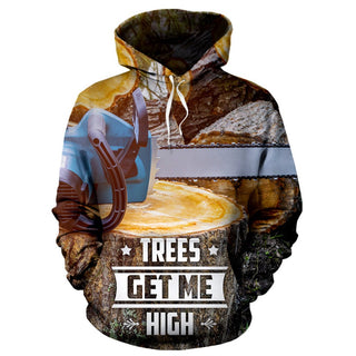 3D Logger Unisex Hoodie 001