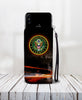 Cell Phone Wallet Case for Universal Models - US ARMY - designfullprint