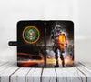 Cell Phone Wallet Case for Universal Models - US ARMY