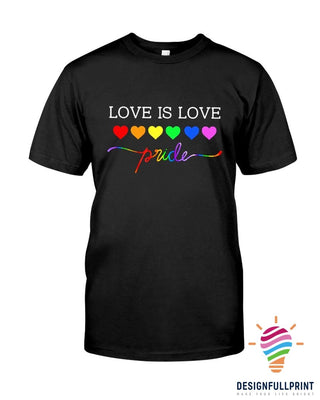 Pride Gift For LGBT LGBT Lover Is Love Hooded Sweatshirt Ultra Cotton T-Shirt Or Hoodie HG