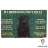 My Newfoundland Rules Welcome Doormat NHD