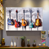 Colorful Guitar The Guitar CH Poster Canvas Gift For Guitarist