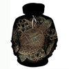 3D Turtle Printed Hoodie 002 - designfullprint