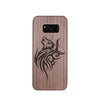 Wood Phone Case for Universal Models - Howling Lonely Wolf 003 - designfullprint