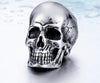 Stainless Steel Punk Skull Biker Necklace