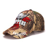 Camping Camouflage Skull Embroidery Baseball Cap