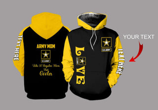 Gift For Army Personalized Unisex Size Hoodie