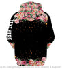 Personalized 3D Printed Blessed by God Spoiled By My Husband Protected By Both US Unisex Hoodie