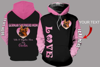 German Shepherd Personalized US Unisex Size Hoodie Gifts For Dog Lovers