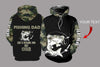 Fishing Gifts Gift For Dad Fishing Dad Catfish Camo Personalized US Unisex Size Hoodie