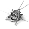 Guns N 'Roses Skull Death Logo Necklace
