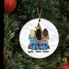Best Friends in Christmas Sweater Ornament LH