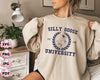 Silly Goose University sweatshirt, Printed silly goose sweatshirt, silly goose shirt, funny sweatshirt, funny HG