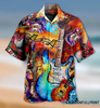 Guitar Art Pattern Music Love Hawaii Shirt CM