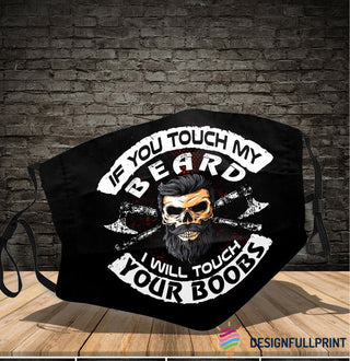 Beard Mask Cloth Mask Face Mask LH Funny Mask Gifts For Men