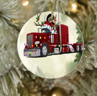 Gift For Trucker TRUCKER Ornament LH