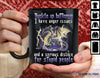 Gift For Dragon Lover Dragon Buckle Up Butter Cup I Have Angel Issue Mug LN