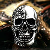 Punk Style Skull Stainless Steel Biker Ring