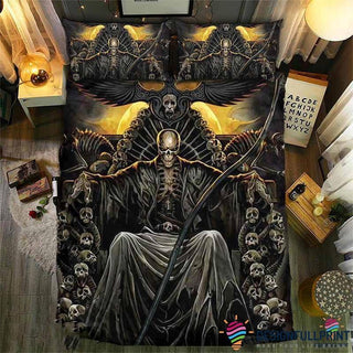 Skull Gift Skull Bedding Set LH