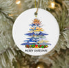 Merry Sharkmas Ornament LH