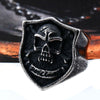 Vintage Punk Biker Stainless Steel Skull Rings