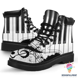 Music Boots LH Piano Boots Gift For Piano Lover
