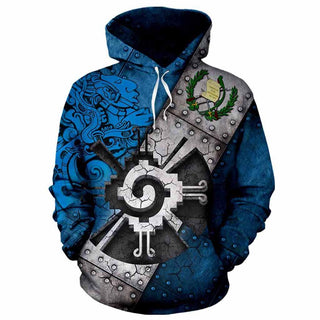 3D Guatemala Flag Patriotic Unisex Hoodie 024 - designfullprint