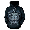 3D Viking Norse Fenrir Wolf Unisex Hoodie 005 - designfullprint