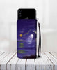 Cell Phone Wallet Case for Universal Models - 3D Horses Galloping Along The Sea Printed Phone Wallet Case 004 - designfullprint
