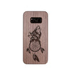 Wood Phone Case for Universal Models - Wolf Dream-catcher 002 - designfullprint