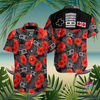 Gift For Gamer Game Controller Hawaii Button Shirt CM