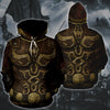 3D Knight Amor Printed Hoodie 007 - designfullprint
